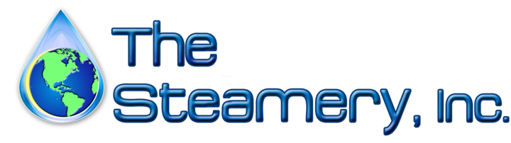 The Steamery, Inc. Huntsville, Conroe, Woodlands Logo